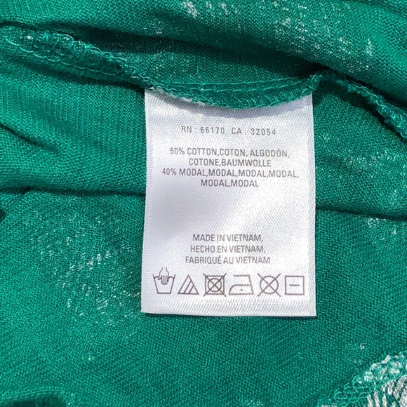 ANTHROPOLOGIE Creature Comforts Green Rabbit Tee - Picture 5 of 5